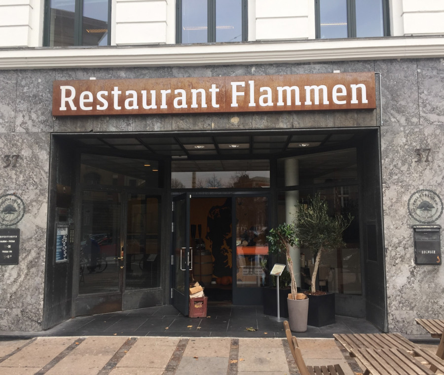kobenhavn restaurant Flammen corten